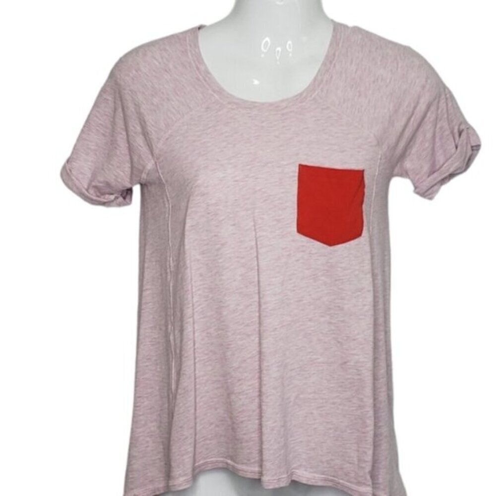Ivivva Girls Tee Shirt Short Sleeve Size 14 Chest Pocket